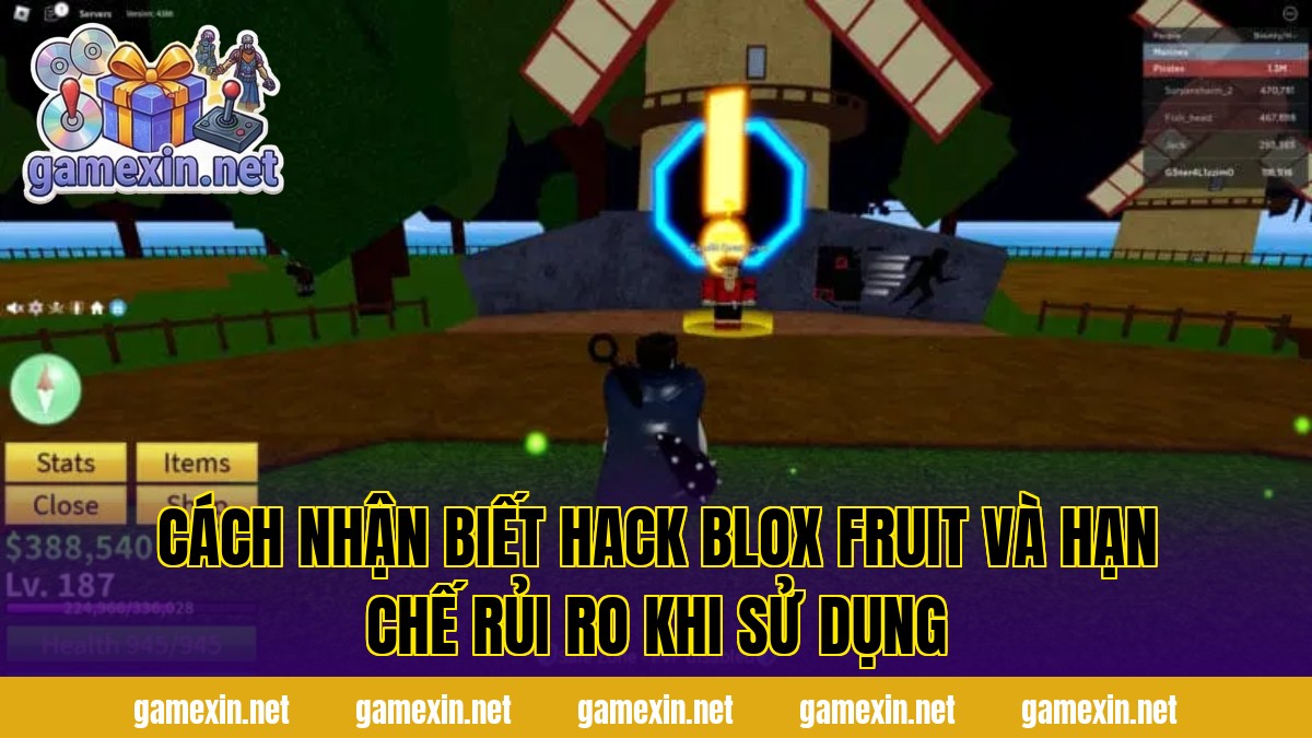 Cách nhận biết hack Blox Fruit và hạn chế rủi ro khi sử dụng