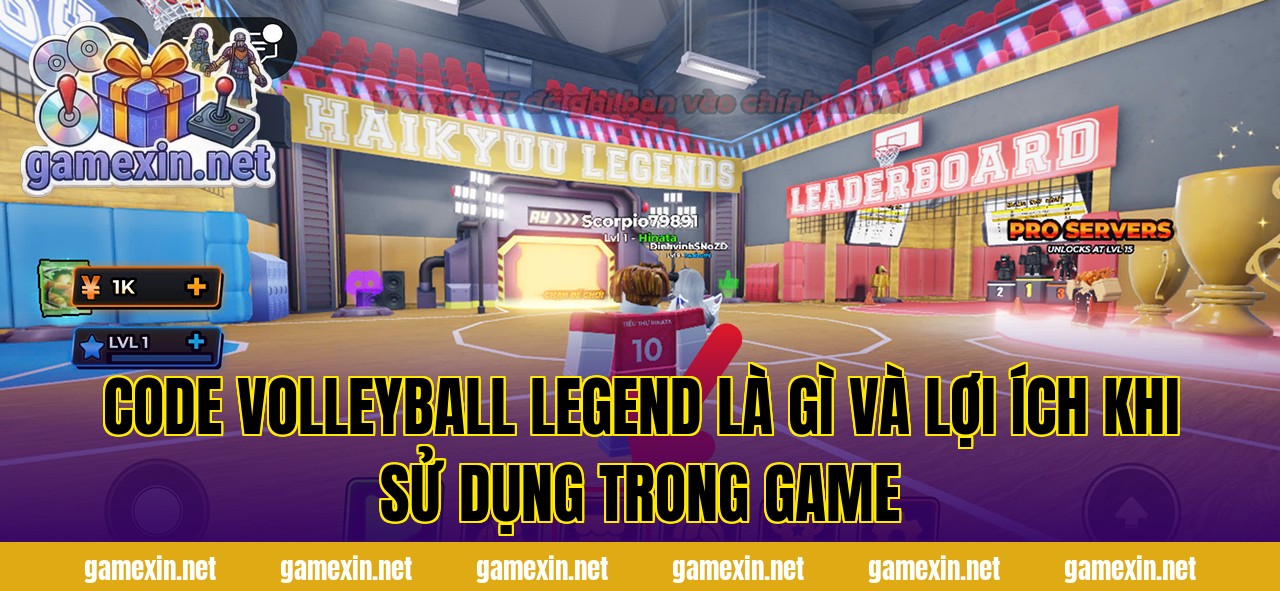 Code Volleyball Legend là gì và lợi ích khi sử dụng trong game
