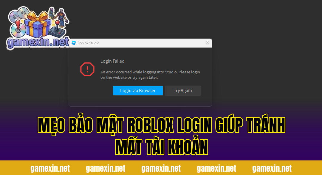 Mẹo bảo mật Roblox login giúp tránh mất tài khoản