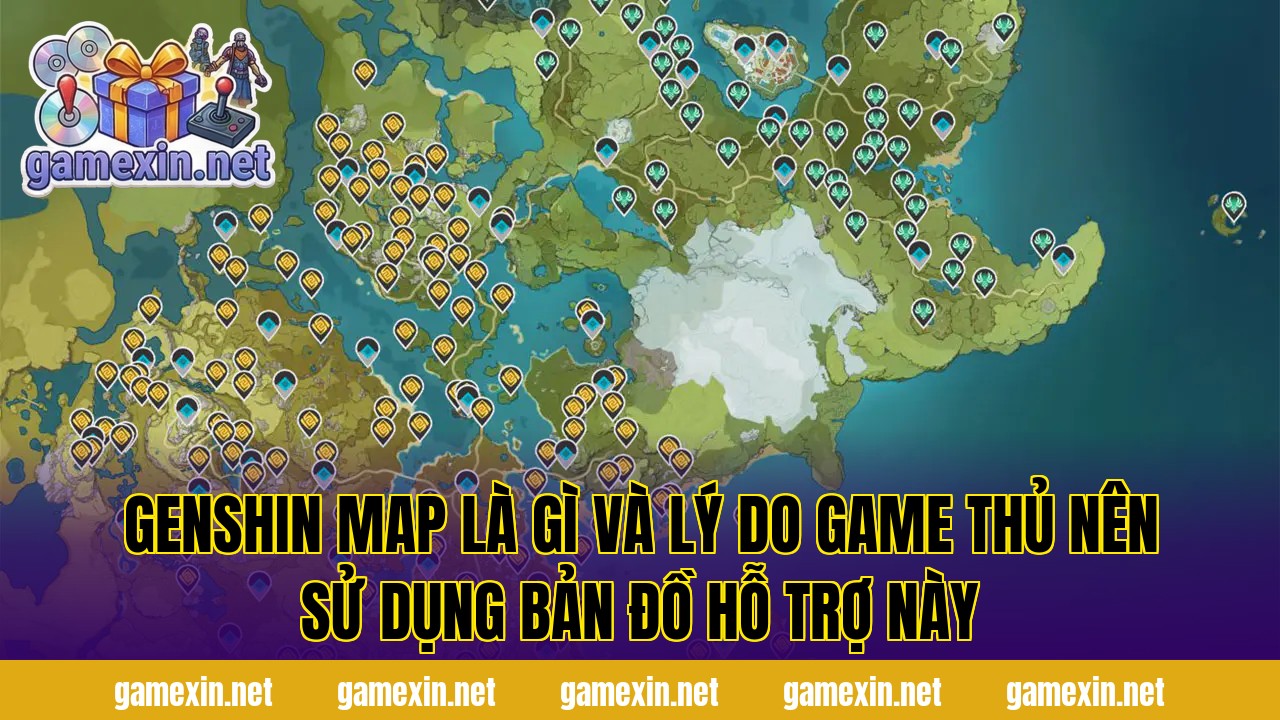 Genshin Map là gì và lý do game thủ nên sử dụng bản đồ hỗ trợ này