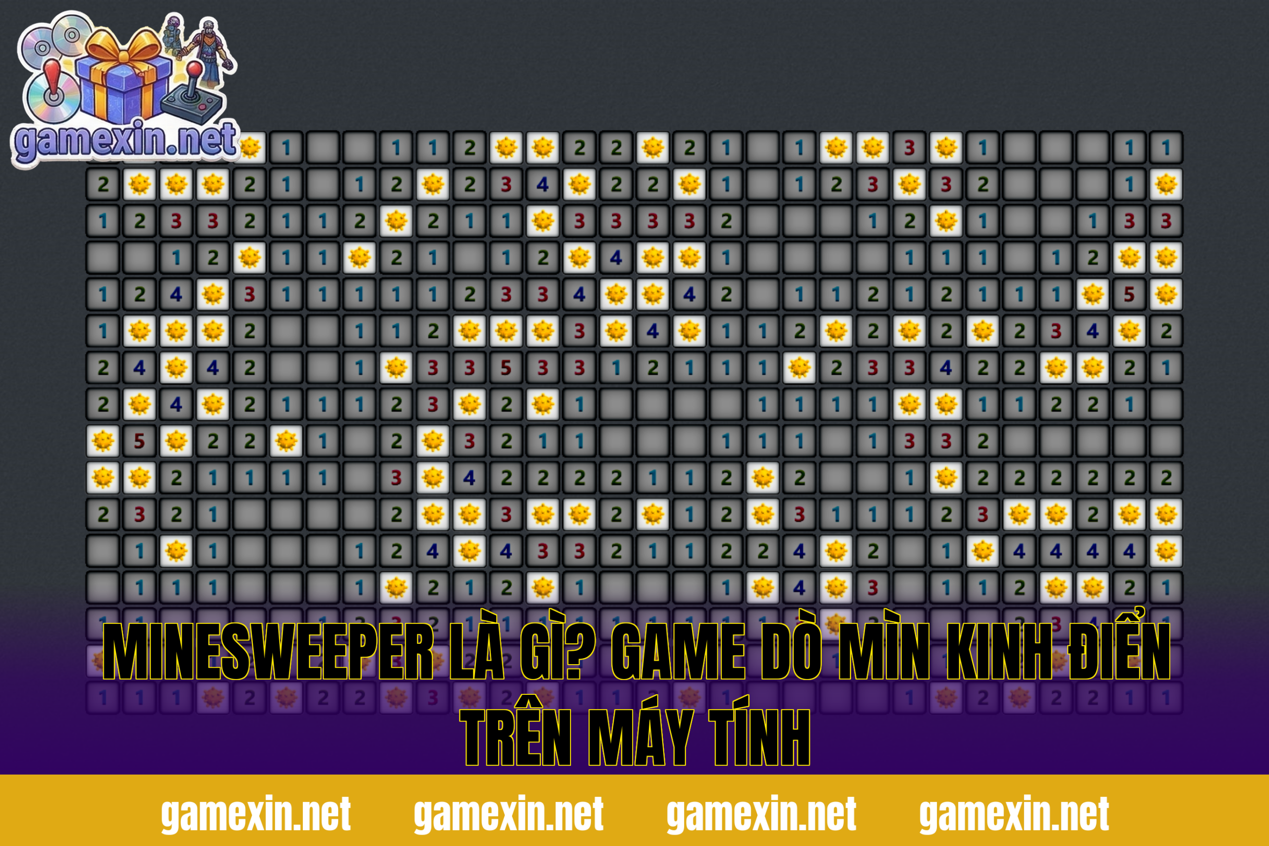 Minesweeper Là Gì? Game Dò Mìn Kinh Điển Trên Máy Tính