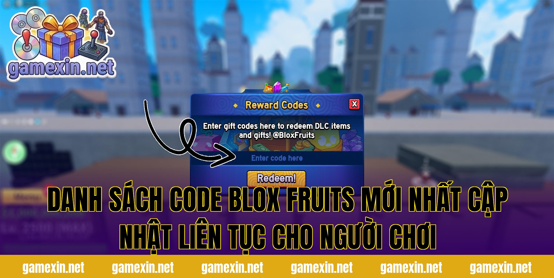Danh sách code Blox Fruits mới nhất cập nhật liên tục cho người chơi
