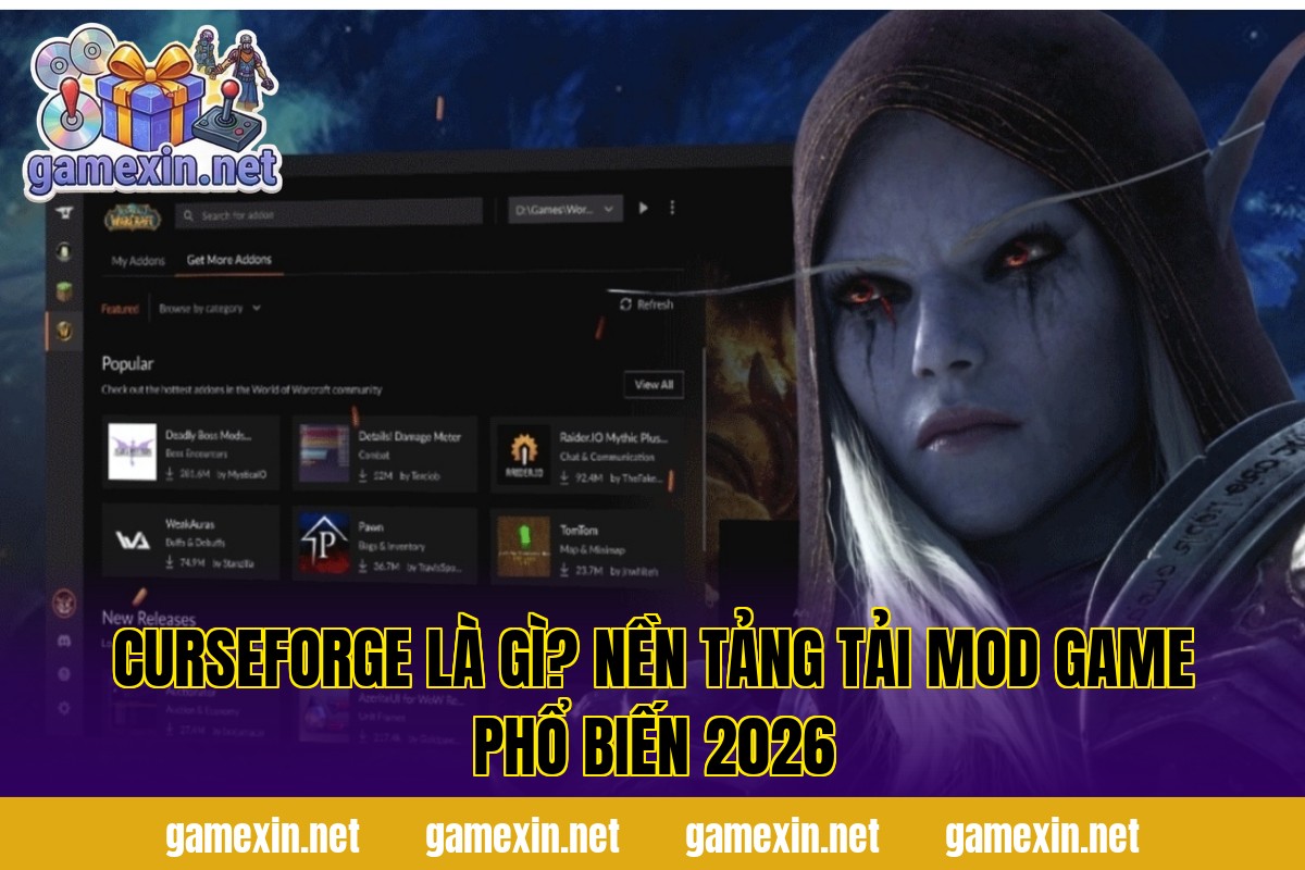 CurseForge Là Gì? Nền Tảng Tải Mod Game Phổ Biến 2026