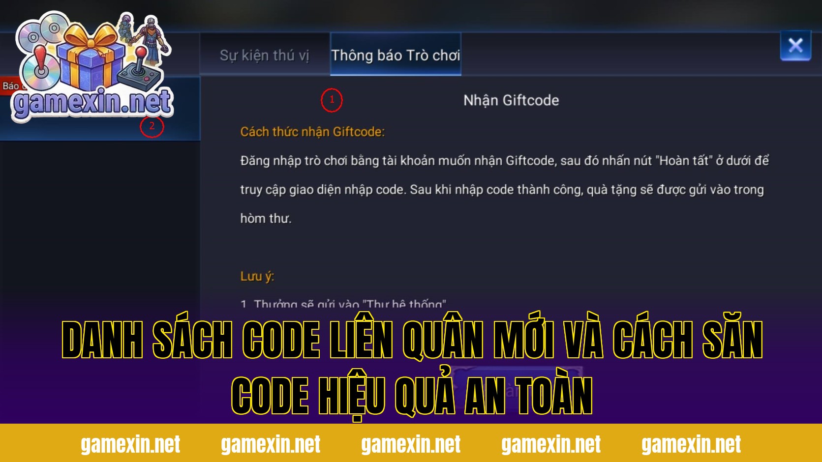 Danh sách code Liên Quân mới và cách săn code hiệu quả an toàn