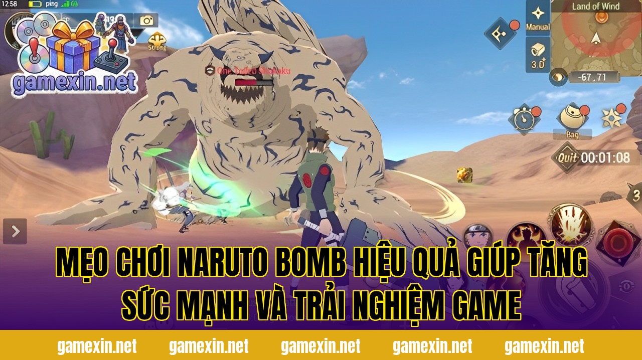 Mẹo chơi Naruto Bomb hiệu quả giúp tăng sức mạnh và trải nghiệm game