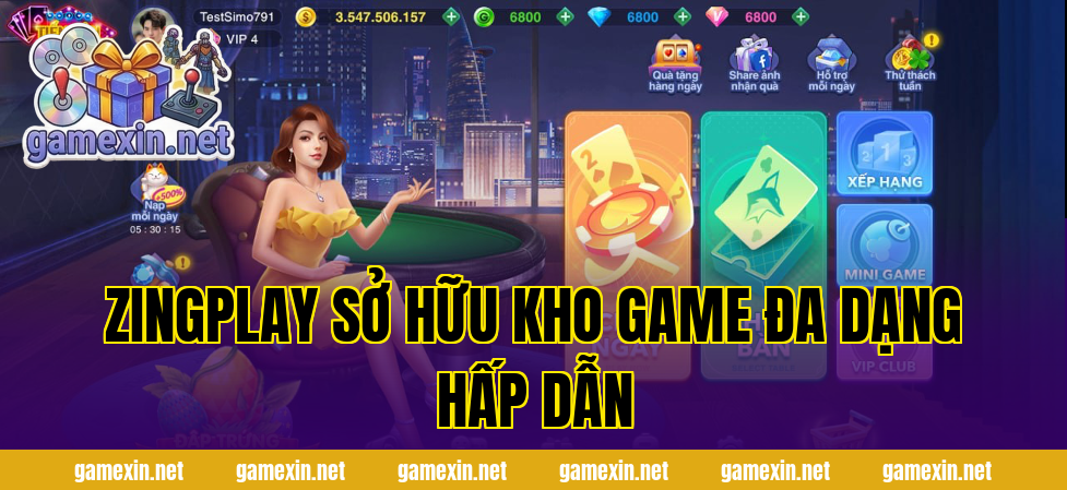 ZingPlay sở hữu kho game đa dạng hấp dẫn