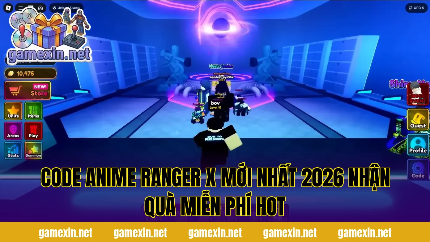 Code Anime Ranger X Mới Nhất 2026 Nhận Quà Miễn Phí Hot